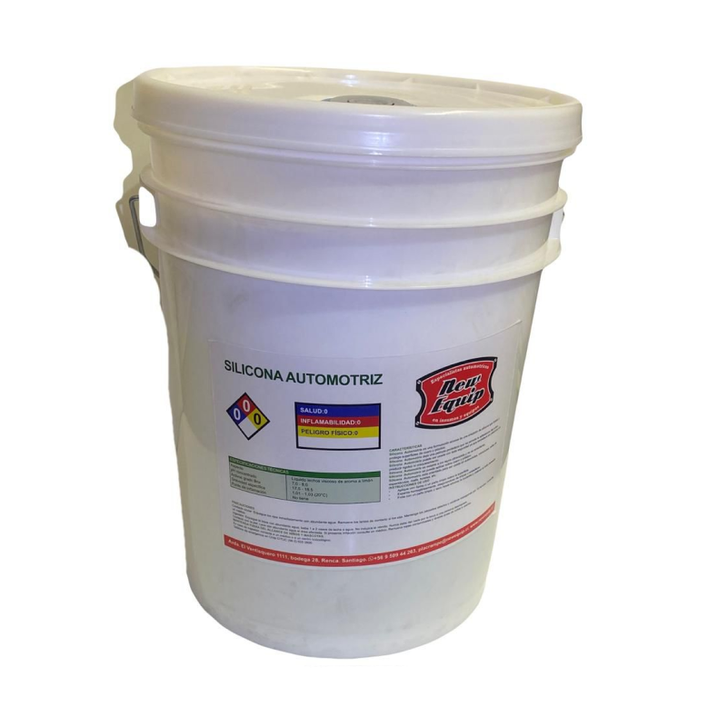 EMULSION DE SILICONA CUERO Y PLASTICO 20 KG