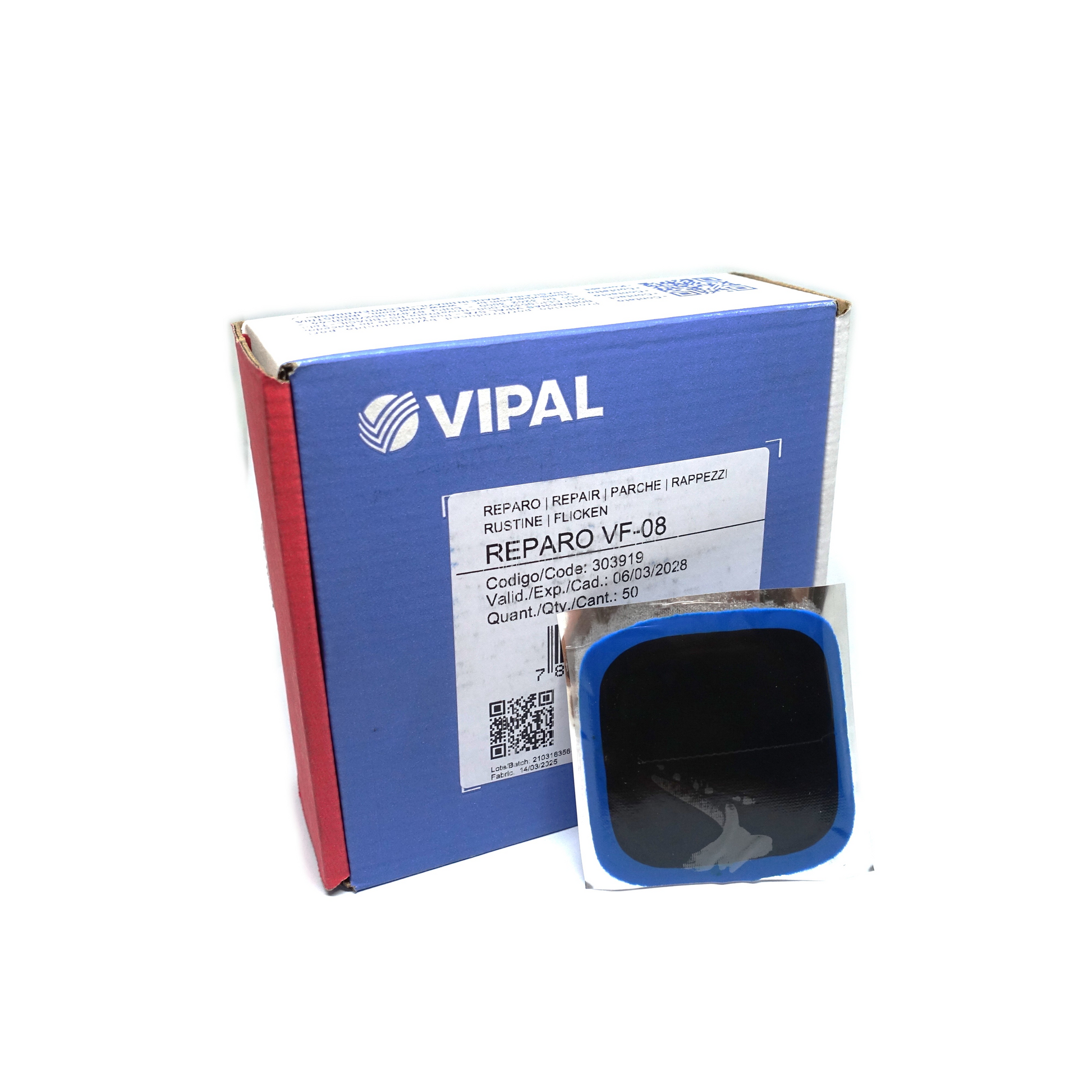 PARCHE VIPAL VF 08 (50 UNID)